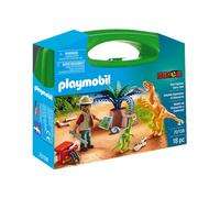 Playmobil 70108 Large Dino Explorer Carry Case 18PC Playset