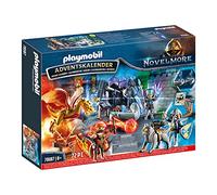 Playmobil 70187 Knights of Novelmore Advent Calendar, Fun Imaginative Role-Play, PlaySets Suitable for Children Ages 4+