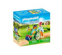Playmobil 70193 City Life Hospital Patient in WheelchAir, for Children Ages 4+, Fun Imaginative Role-Play, PlaySets Suitable for Children Ages 4+