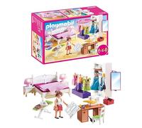 Playmobil 70208 Dollhouse Master Bedroom with Interchangable Dresses, With Lighting Effects, for Children Ages 4+