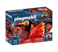 Playmobil 70227 Novelmore Knights Burnham Raiders Spirit of Fire with LED Light Effect, For Children Aged 4-10, Fun Imaginative Role-Play, PlaySets Suitable for Children Ages 4+