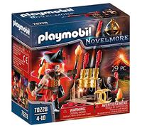 Playmobil 70228 Novelmore Knights Burnham Raiders Fire Master with Rocket Launcher, For Children from 4-10 Years, Fun Imaginative Role-Play, PlaySets Suitable for Children Ages 4+