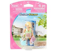 Playmobil 70241 Playmo-Friends Woman with Puppy, Fun Imaginative Role-Play, PlaySets Suitable for Children Ages 4+