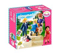 Playmobil 70258 Clara with her father and Miss Rottenmeier, Fun Imaginative Role-Play, PlaySets Suitable for Children Ages 4+