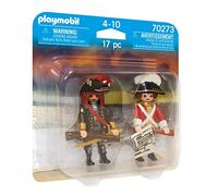 Playmobil 70273 Pirate and Redcoat Duo Pack, Fun Imaginative Role-Play, PlaySets Suitable for Children Ages 4+