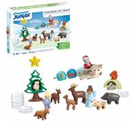 Playmobil 70297 Advent Calendar: 1.2.3 Snowy Christmas, Countdown to Christmas, includes 24 doors to open each day in December, Christmas toy for children ages 4 years+