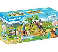 Playmobil 70330 DreamWorks Spirit River Challenge, Fun Imaginative Role-Play, PlaySets Suitable for Children Ages 4+