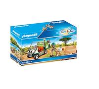 Playmobil 70346 Family Fun Zoo Vet with Medical Cart Playset The Playset Is Complete With A First Aid Kit For Ages 4 Years+