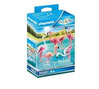 Playmobil 70351 Family Fun Flock of Flamingos, Fun Imaginative Role-Play, PlaySets Suitable for Children Ages 4+