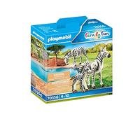 Playmobil 70356 Family Fun Zebras with Foal, Fun Imaginative Role-Play, PlaySets Suitable for Children Ages 4+