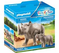 Playmobil 70357 Family Fun Rhino with Calf