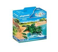 Playmobil 70358 Family Fun Alligator with Babies, Fun Imaginative Role-Play, PlaySets Suitable for Children Ages 4+
