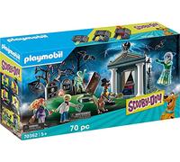 PlayMOBIL 70362 SCOOBY-DOO! Adventure on the Cemetery, for Children Ages 5+, Fun Imaginative Role-Play, PlaySets Suitable for Children Ages 4+