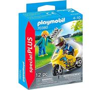 Playmobil 70380 Special Plus Boys with Motorcycle, Fun Imaginative Role-Play, PlaySets Suitable for Children Ages 4+