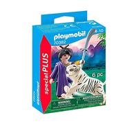 Playmobil 70382 Special Plus Fighter with Tiger, Fun Imaginative Role-Play, PlaySets Suitable for Children Ages 4+