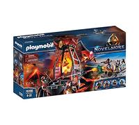 Playmobil 70390 Novelmore Knights Burnham Raiders Lava Mine with Fire Launchers, for Children Ages 4-10