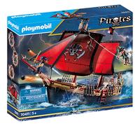Playmobil 70411 Pirates Large Floating Pirate Ship with Cannon