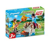 Playmobil 70505 Country Horseback Riding Small Starter Pack, for Children Ages 3+, Fun Imaginative Role-Play, PlaySets Suitable for Children Ages 4+