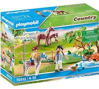 Playmobil 70512 Country Adventure Pony Ride with Lake and Animals, Suitable for Ages 4+