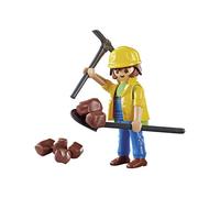 Playmobil 70560 Playmo-Friends Construction Worker, for Children Ages 4+, Fun Imaginative Role-Play, PlaySets Suitable for Children Ages 4+