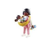 Playmobil 70563 Playmo-Friends Mother with Baby Carrier, for Children Ages 4+, Fun Imaginative Role-Play, PlaySets Suitable for Children Ages 4+