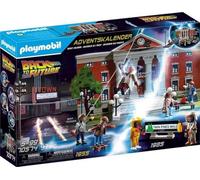 Playmobil 70574 Back to the Future Christmas Advent calendar with Marty McFly and Doc Brown, for ages 5+