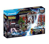 Playmobil 70574 Back to the Future Christmas Advent calendar with Marty McFly and Doc Brown, for ages 5+
