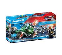 PLAYMOBIL 70577 City Action Police Go-Kart Escape, for Children Ages 4 - 10