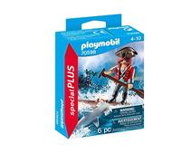 Special Plus - Pirate with raft and hammerhead shark (70598)