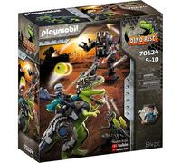 Playmobil 70624 Dino Rise T-Rex Battle of the Giants Playset with 84pcs