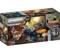 Playmobil Dino Rise Triceratops Battle for the Legendary Stones Robot 70627