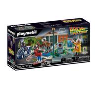 Playmobil 70634 Back to the Future II Pursuit with Hoverboard Toy Set