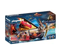 Playmobil Novelmore Ship Fight Of Burnham Raiders 70641 Boat Knight