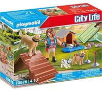 Playmobil 70676 City Life Dog Trainer with Training Course Gift Playset New