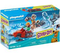 PLAYMOBIL SCOOBY-DOO! 70706 SCOOBY-DOO! Adventure with Snow Ghost, for Children Ages 5+