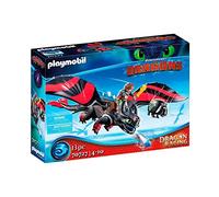 Playmobil 70727 DreamWorks - How to Train your Dragon: Dragon Racing Hiccup and Toothless, Fun Imaginative Role-Play, PlaySets Suitable for Children Ages 4+