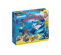 Playmobil 70776 Advent Calendar Bathtime Fun Police Diving Mission, Fun Imaginative Role-Play, PlaySets Suitable for Children Ages 4+