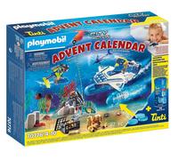 Playmobil 70776 City Action Police Diving Mission Advent Calendar + Bath Fizzers