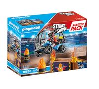 Playmobil Stunt Show 70820 Starter Pack - Quad with Fire Ramp, Toys for Children Ages 4+