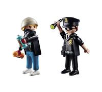 Playmobil 70822 Police Man/Sprayer, Fun Imaginative Role-Play, PlaySets Suitable for Children Ages 4+