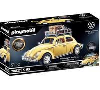 Playmobil 70827 Volkswagen Beetle, Yellow Family Car, Special Edition for Fans a