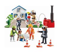 Playmobil 70980 My Figures Rescue Mission Building Set