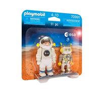Playmobil 70991 Space ESA Astronaut und ROBert Duopack, Fun Imaginative Role-Play, PlaySets Suitable for Children Ages 4+