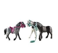 Playmobil 70999 Country Pony Farm Horse Trio, frisian, knabstrupper & andalusier Horse Toys, PlaySets Suitable for Children Ages 4+