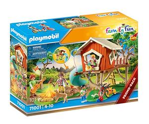 Playmobil 71001 City Life Adventure Treehouse with Slide, Fun Imaginative Role-Play, Playset Suitable for Children Ages 4+
