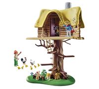 Playmobil 71016 Asterix: Cacofonix With Treehouse Building Set