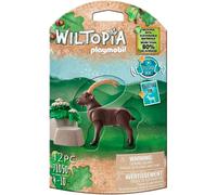 Playmobil 71050 Wiltopia Ibex, Animal Toy, Sustainable Toys, Fun Imaginative Ro