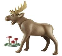 Playmobil 71052 Wiltopia Moose, Animal Toy, Sustainable Toys, Fun Imaginative Role-Play, PlaySets Suitable for Children Ages 4+