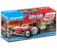 Playmobil Starter Pack Hot Rod Game Golden