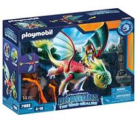 Playmobil 71083 How to Train your Dragon: Nine Realms Feathers and Alex, Dragon Toy with movable wings and TV characters, Fun Imaginative Role-Play, Playset Suitable for Children Ages 4+